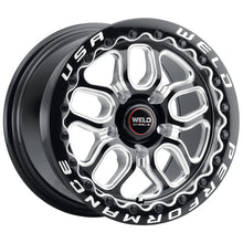 Load image into Gallery viewer, Weld S907 15X10 Laguna Beadlock 5X120.7 ET50 BS7.50 Gloss Black MIL Dia 78.1-Wheels - Cast-Weld