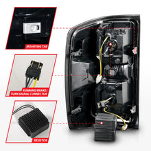 Load image into Gallery viewer, ANZO 15-19 Chevrolet Silverado 2500 HD/3500 HD LED Taillight w/ Sequential Black Housing/Smoke Lens-Tail Lights-ANZO