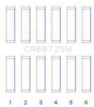 Load image into Gallery viewer, King Toyota 1GR-FE (Size STD) Connecting Rod Bearing Set-Bearings-King Engine Bearings