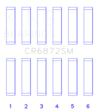 Load image into Gallery viewer, King Toyota 1GR-FE (Size +.25mm) Connecting Rod Bearing Set King Engine Bearings