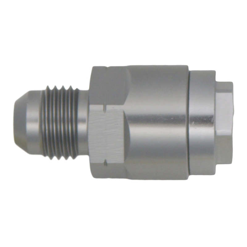 DeatschWerks 6AN Male Flare to 1/4in Female EFI Quick Connect Adapter DeatschWerks