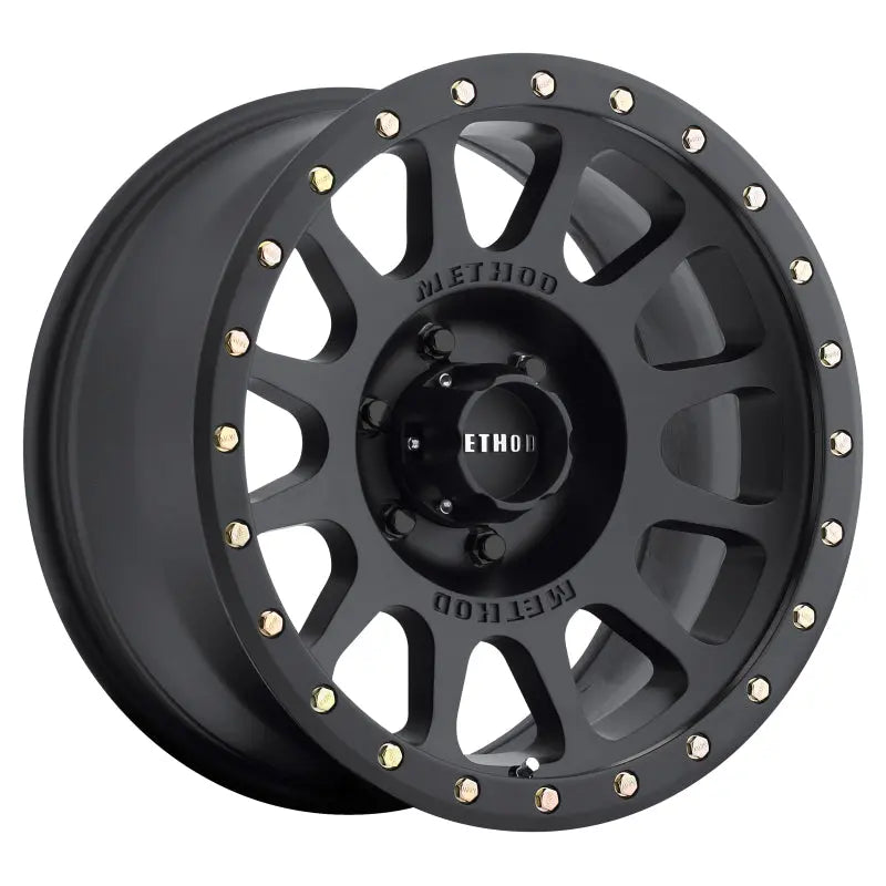 Method MR305 NV 20x10 -18mm Offset 6x135 94mm CB Matte Black Wheel Method Wheels