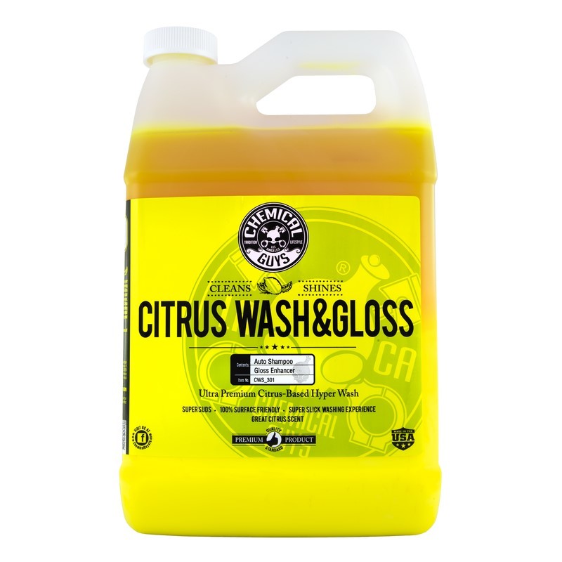 Chemical Guys Citrus Wash & Gloss Concentrated Car Wash - 1 Gallon Chemical Guys