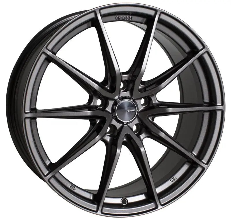Enkei DRACO 18x8.0 5x108 40mm Offset 72.6mm Bore Anthracite Wheel Enkei