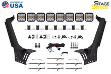 Load image into Gallery viewer, Diode Dynamics Jeep JL SS5 Pro CrossLink Windshield - White Combo Lightbar Kit Diode Dynamics