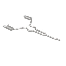 Load image into Gallery viewer, MagnaFlow Cat Back, SS, 2.5in, Street, Dual Split Polished 4.5in Tips 2015 Ford Mustang Ecoboost Magnaflow