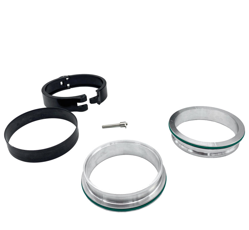 Granatelli 4.0in Dual Seal Double O-Ring Clamp Asembly Granatelli Motor Sports