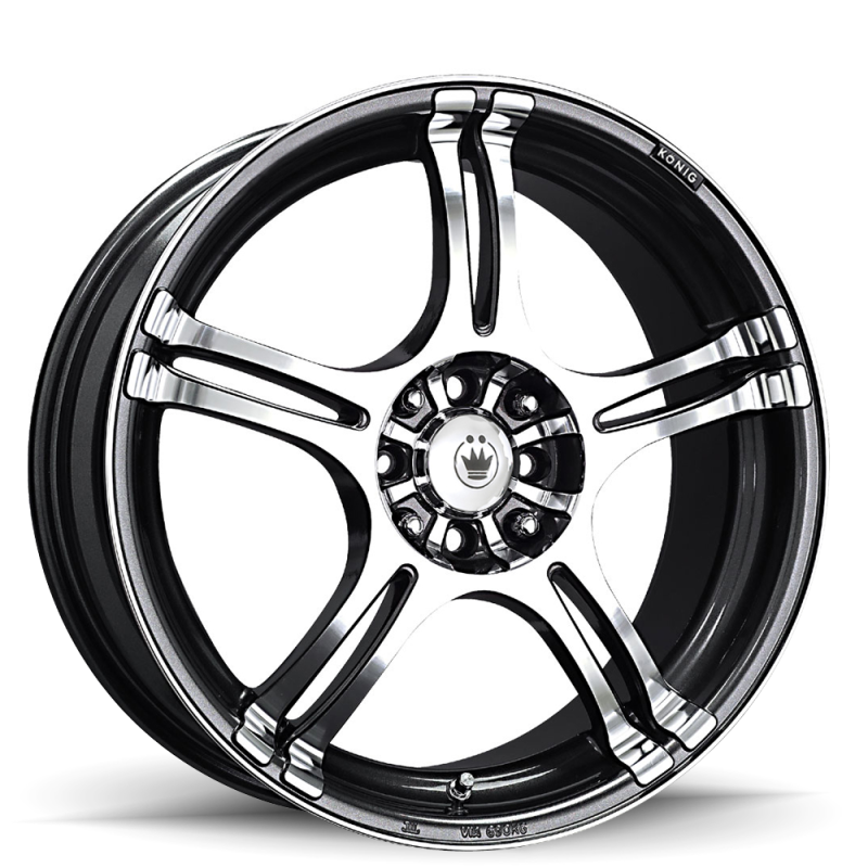 Konig Incident 13x5.5 8x100/114.3 ET38 Graphite Konig