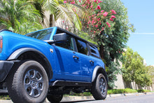 Load image into Gallery viewer, Go Rhino 21-24 Ford Bronco 4WD 4dr (Excl. Bronco Sport) Frame Mount Sliders - Tex. Blk Go Rhino