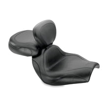 Load image into Gallery viewer, Mustang 02-08 Honda VTX1800C Sport Touring 2PC Seat w/Driver Backrest - Black Mustang Motorcycle