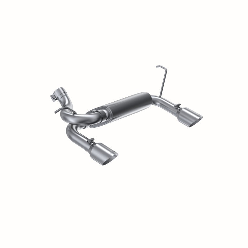 MBRP 07-14 Jeep Wrangler/Rubicon 3.6L/3.8L V6 Axle-Back Dual Rear Exit Aluminum Performance Exhuast-Axle Back-MBRP-882963119766-