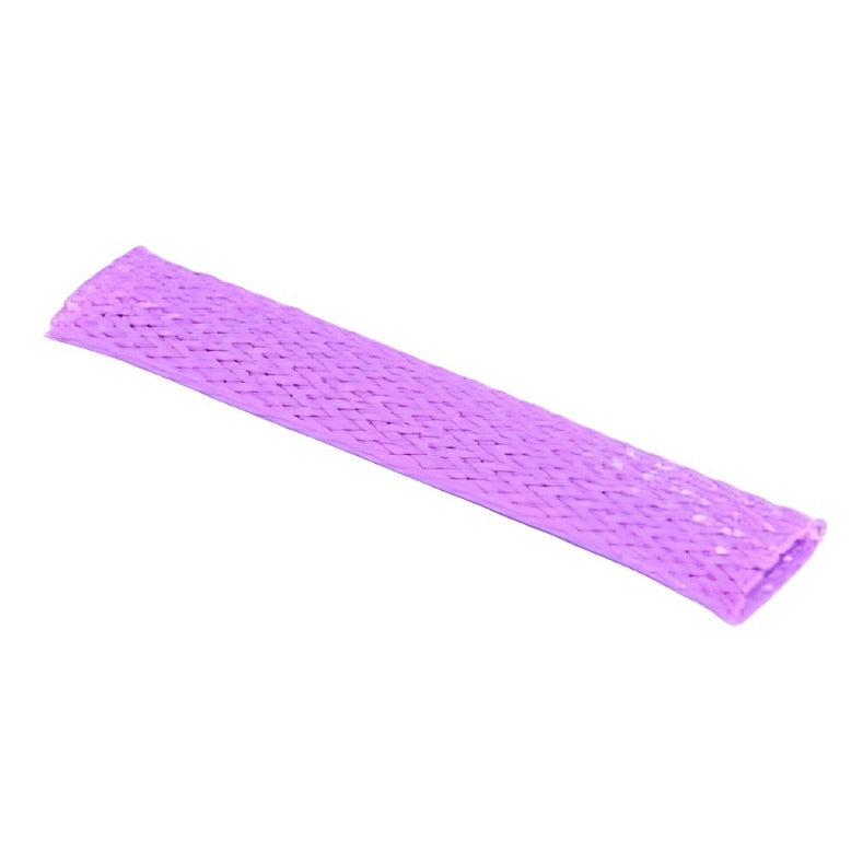 NAMZ Braided Flex Sleeving 10ft. Section (3/8in. ID) - Violet-Wire Loom-NAMZ