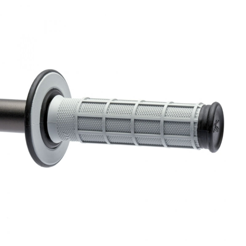 Renthal MX Dual Compound Grips Full Waffle - Grey/ Black - Black Ops Auto Works