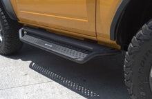 Load image into Gallery viewer, Go Rhino 2021+ Ford Bronco Dominator Extreme D1 Side Steps w/Brackets - Textured Black Go Rhino
