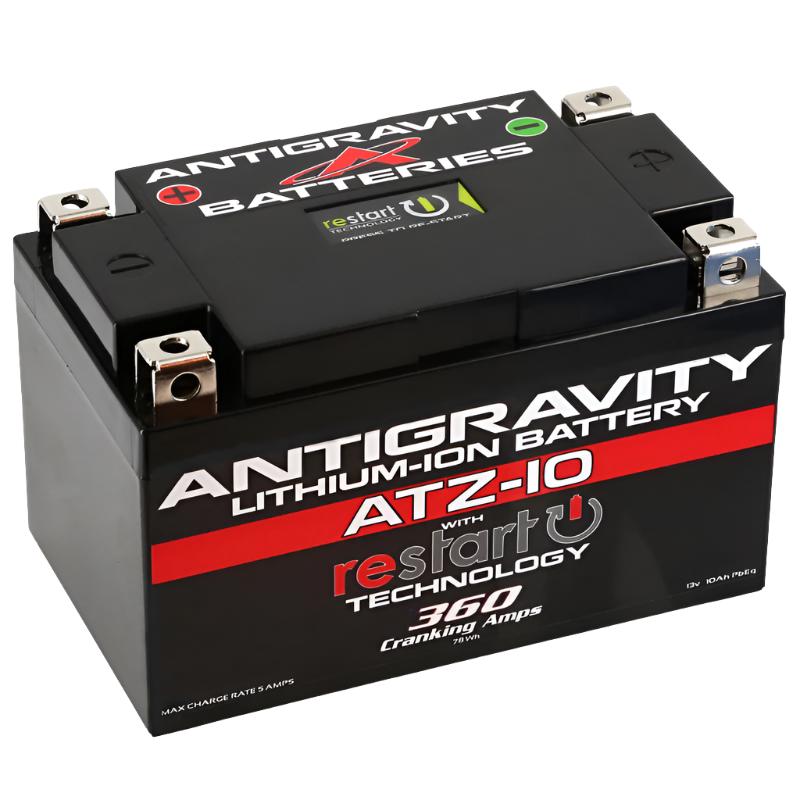 Antigravity YTZ10 Lithium Battery w/Re-Start Antigravity Batteries