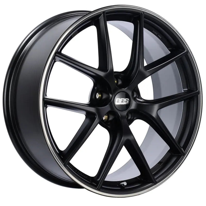 BBS CI-R 20x11.5 5x120 ET52 Satin Black Rim Protector Wheel -82mm PFS/Clip Required BBS