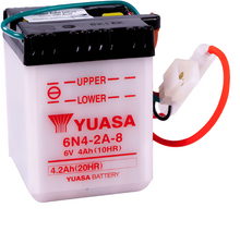 Load image into Gallery viewer, Yuasa 6N4-2A-8 Conventional 6 Volt Battery-Batteries-Yuasa Battery