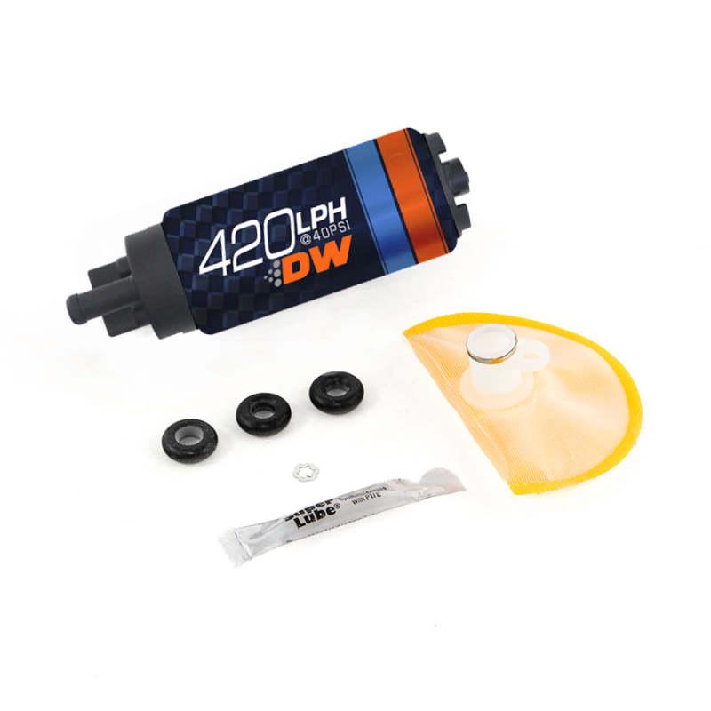 Deatschwerks DW420 Series 420lph In-Tank Fuel Pump w/ Install Kit For G35 03-08 350Z 03-08-Fuel Pumps-DeatschWerks