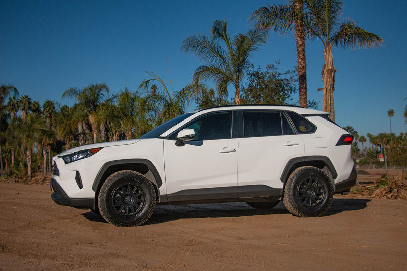 ICON Ricochet 17x8 5x4.5 38mm Offset 6in BS Satin Black Wheel ICON