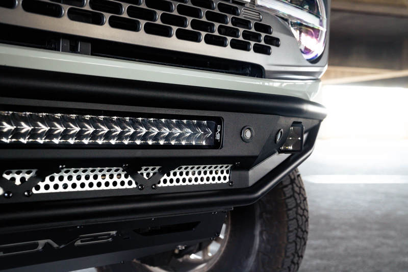 DV8 Offroad 21-22 Ford Bronco Competition Series Front Bumper-Bumpers - Steel-DV8 Offroad