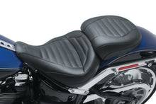 Load image into Gallery viewer, Mustang 18-23 Harley Fat Boy Standard Touring Passenger Seat - Black Mustang Motorcycle