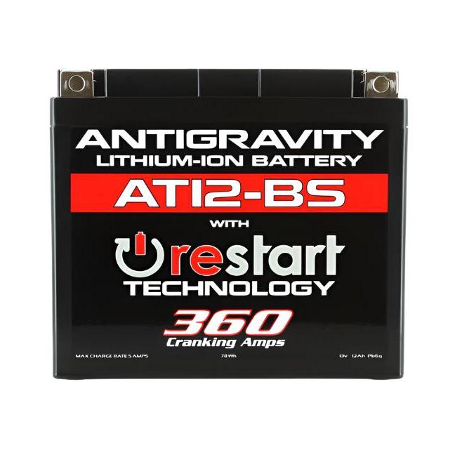 Antigravity YT12-BS Lithium Battery w/Re-Start Antigravity Batteries