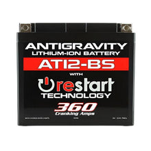 Load image into Gallery viewer, Antigravity YT12-BS Lithium Battery w/Re-Start Antigravity Batteries