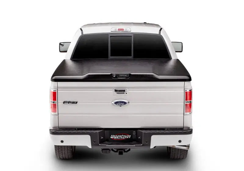 UnderCover 2021 Ford F-150 Ext/Crew Cab 6.5ft Elite Bed Cover - Black Textured Undercover
