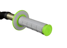 Load image into Gallery viewer, Renthal MX Dual Compound Grips Tapered 1/2 Waffle - Grey/ Green - Black Ops Auto Works