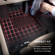Load image into Gallery viewer, 3D MAXpider 2004-2012 Chevrolet/GMC Colorado/Canyon Crew Cab Kagu 1st Row Floormat - Black 3D MAXpider