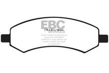 Load image into Gallery viewer, EBC 06-09 Chrysler Aspen 4.7 Ultimax2 Front Brake Pads EBC
