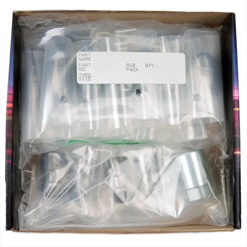 McGard Jeep Wrangler Install Kit (Cone Seat Bulge) 1/2-20 / 3/4 Hex / (18 Lug Nuts / 5 Locks) - Blk McGard