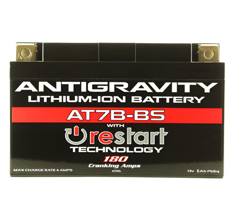Antigravity YT7B-BS Lithium Battery w/Re-Start Antigravity Batteries