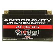 Load image into Gallery viewer, Antigravity YT7B-BS Lithium Battery w/Re-Start Antigravity Batteries