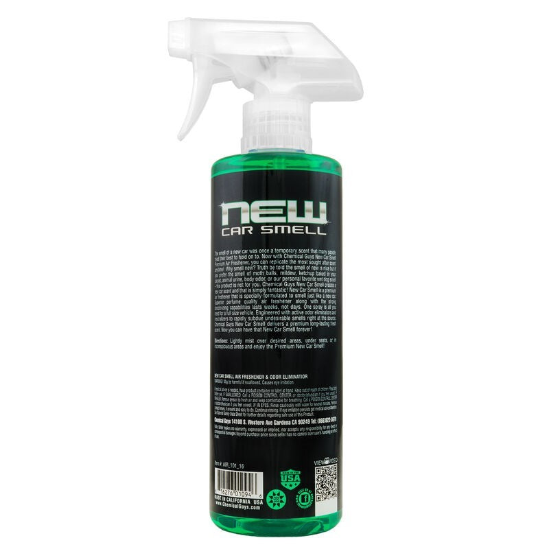 Chemical Guys New Car Smell Air Freshener & Odor Eliminator - 16oz Chemical Guys