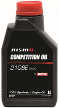 Load image into Gallery viewer, Motul Nismo Competition Oil 2108E 0W30 1L Motul