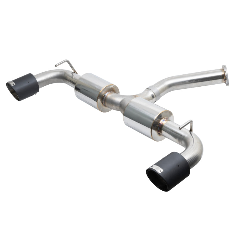 Injen 19-22 Hyundai Veloster N L4 2.0L Turbo Performance SS Axle Back Exhaust System - Carbon Tips-Axle Back-Injen