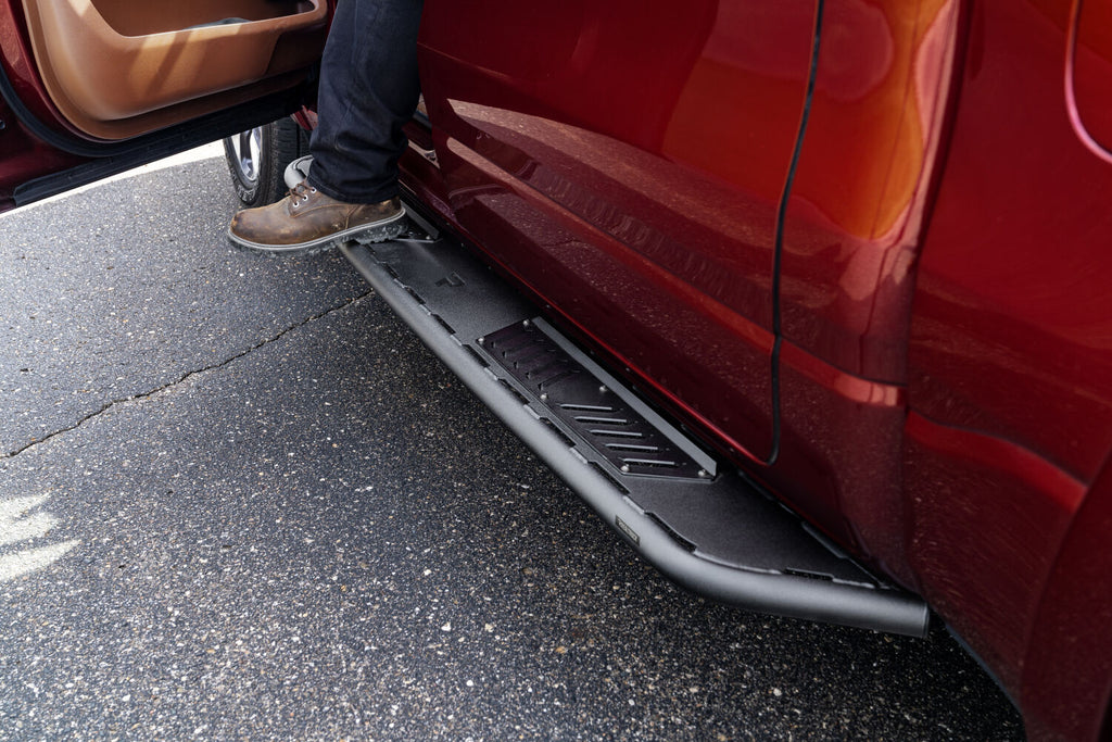 N-FAB 19-21 Ram 1500 Crew Crab Ravegr Roan Boards - Textured Black-Running Boards-N-Fab