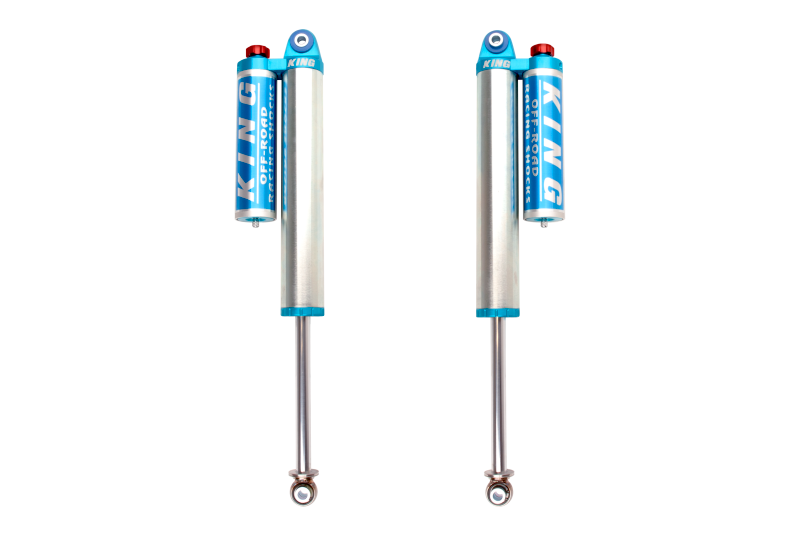 King Shocks 2015+ Ford F150 2WD/4WD Rear 2.5 Dia Piggyback Reservoir Shock w/Adjuster (Pair)-Shocks and Struts-King Shocks