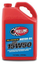 Load image into Gallery viewer, Red Line 15W50 Motor Oil - Gallon Red Line