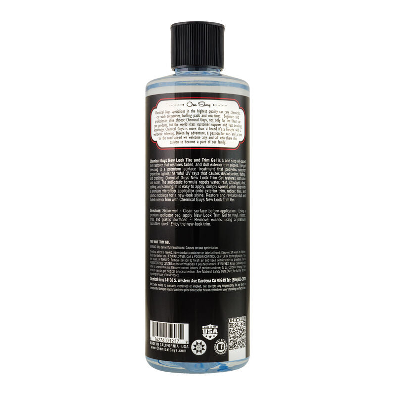 Chemical Guys Tire & Trim Gel for Plastic & Rubber - 16oz Chemical Guys