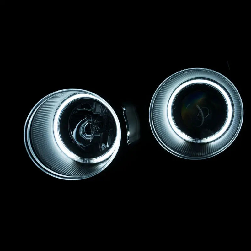 ANZO 2012-2015 Chevrolet Sonic Projector Headlights w/ Halo Black (CCFL) ANZO