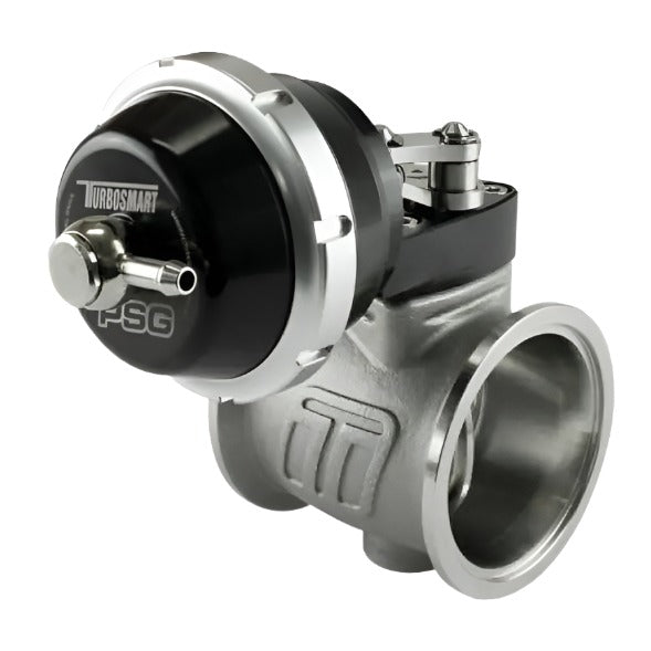 Turbosmart PSG50V Pneumatic Straight Gate (Vacuum) 6in Hg Black Turbosmart