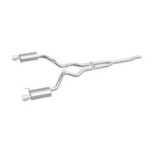 Load image into Gallery viewer, MagnaFlow Cat Back, SS, 2.5in, Street, Dual Split Polished 4.5in Tips 2015 Ford Mustang Ecoboost Magnaflow