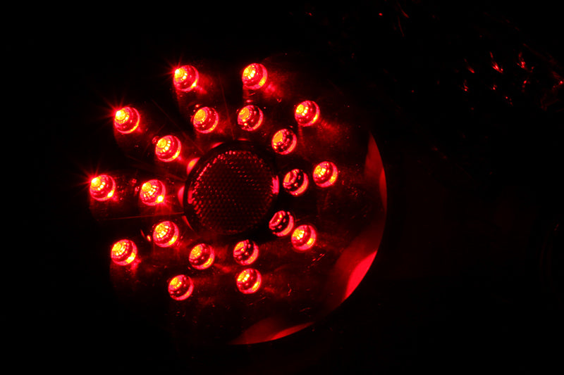 ANZO 2008-2013 Nissan Altima (2 Door ONLY) LED Taillights Black ANZO