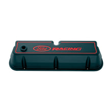 Load image into Gallery viewer, Ford Racing Logo Die-Cast Black Valve Covers-Valve Covers-Ford Racing