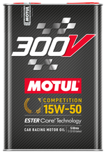 Load image into Gallery viewer, Motul 5L 300V Competition 15W50 - Black Ops Auto Works