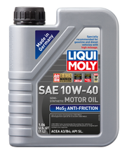 Load image into Gallery viewer, LIQUI MOLY 1L MoS2 Anti-Friction Motor Oil 10W40-Motor Oils-LIQUI MOLY