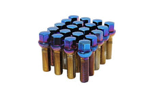 Load image into Gallery viewer, Wheel Mate Mevius Lug Bolt Set of 20 - Black 14x1.50 50mm Ball 14mm RAD Wheel Mate
