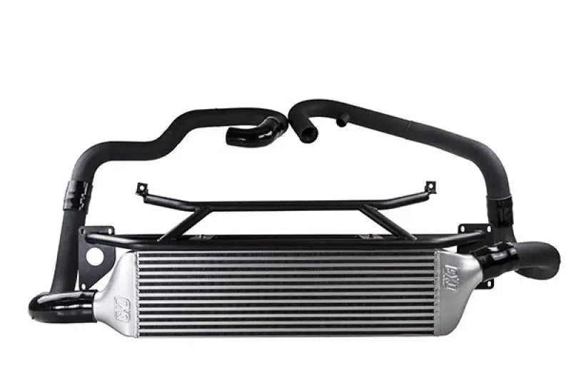Turbo XS FMIC 2015-2017 Subaru STi - Wrinkle Black Pipes Turbo XS
